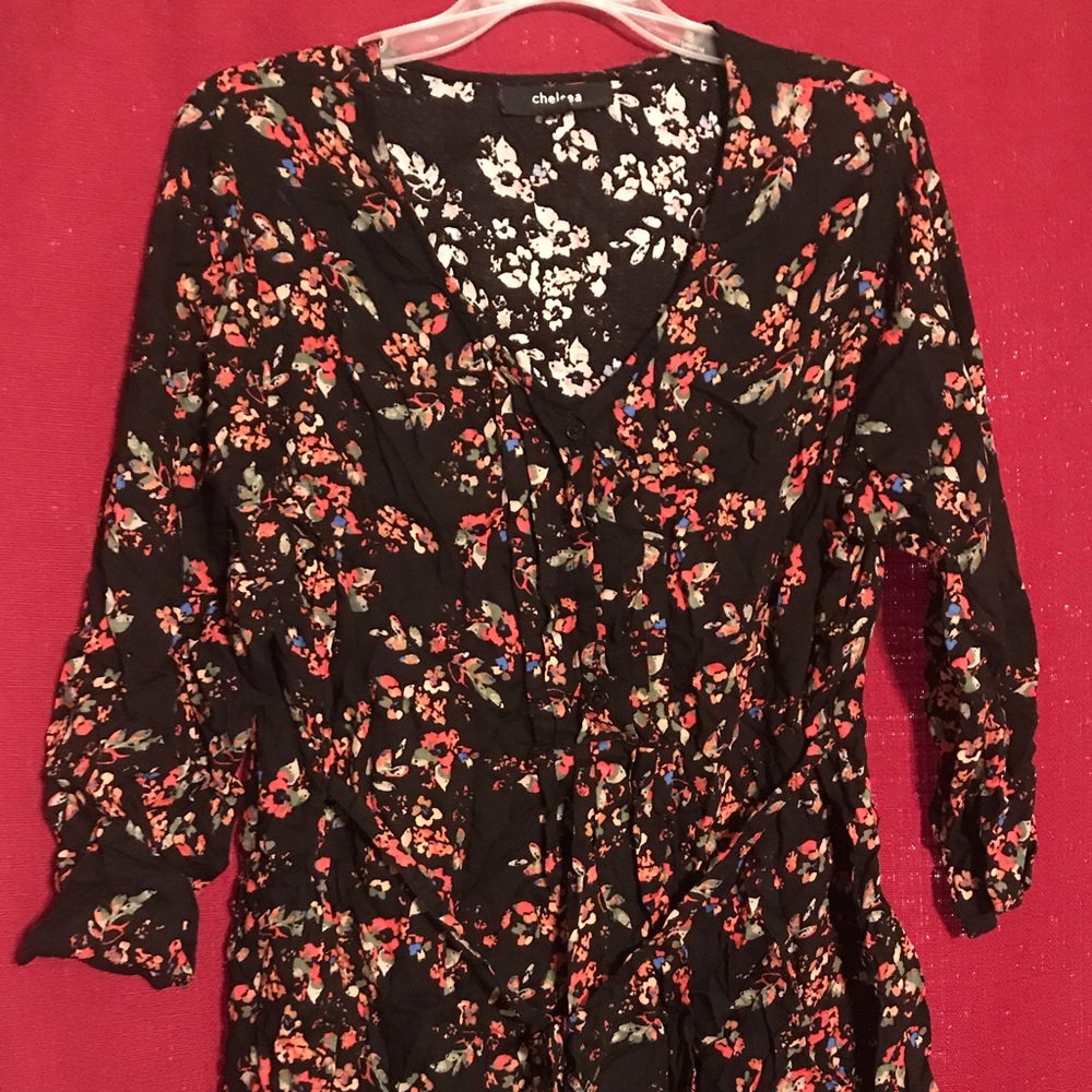 Floral blous